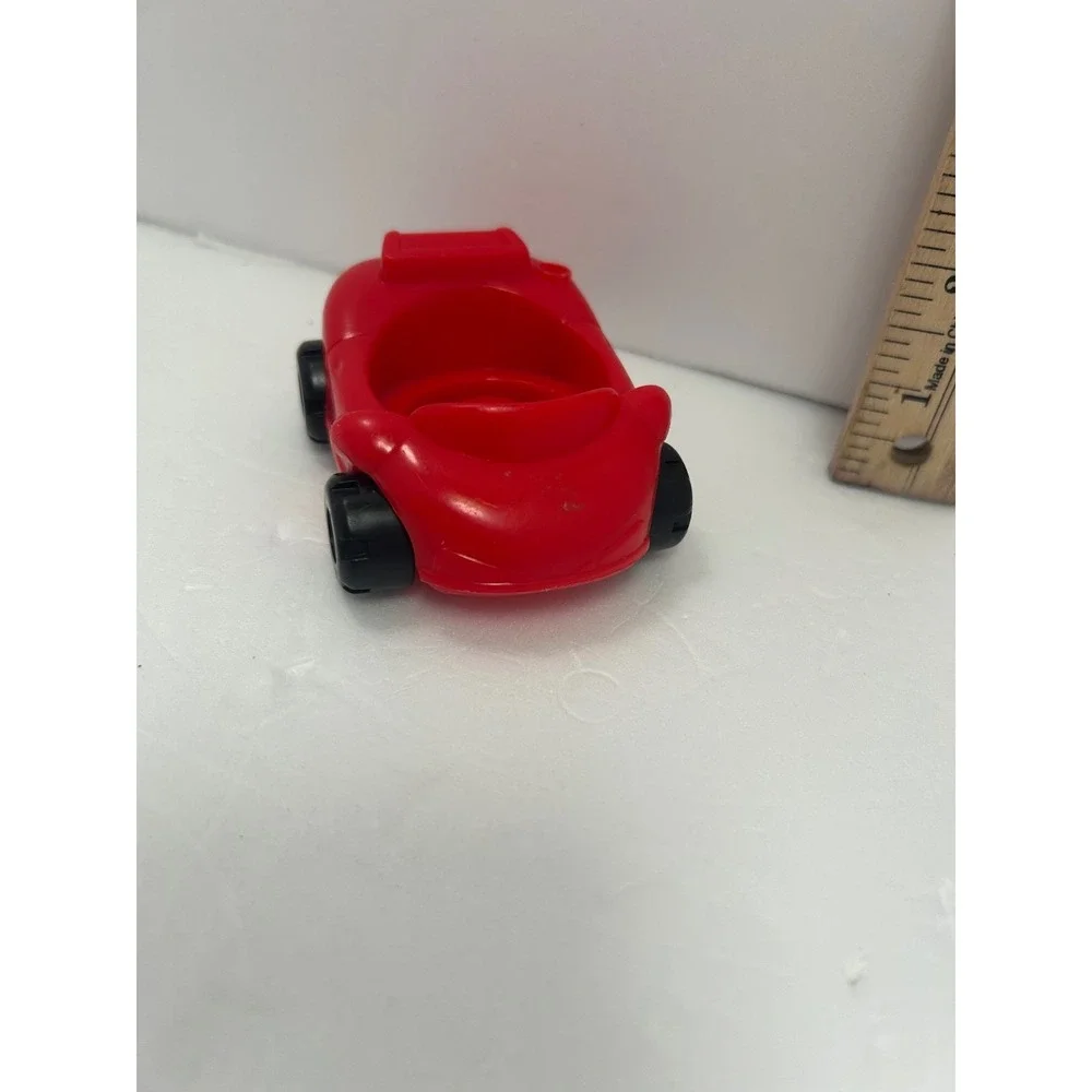 Fisher-Price Little People Red Roadster Car Toy Vehicle Toddler Pretend Play